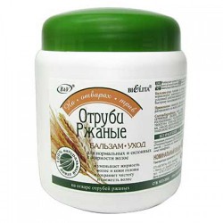 Бальзам для волос на отварах трав отруби ржаные для нормальных склонных к жирности волос 450 мл