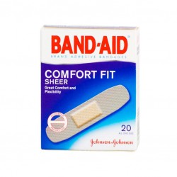 Лейкопластырь Band-Aid антисептик абсолютный комфорт 20 шт.