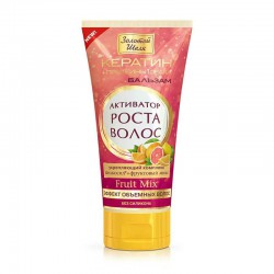 Бальзам для волос Золотой шелк активатор роста эффект объемных волос 170 мл