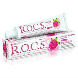 Зубная паста Rocs малина 74 г