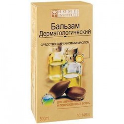 Бальзам для волос Дерматология с аргановым маслом для окрашенных и поврежденных волос 300 мл