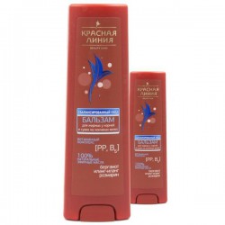 Бальзам для волос Красная линия сбалансированный уход для жирных у корней и сухих на кончиках 250 мл